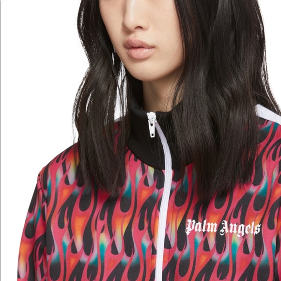 Authentic Palm angels Multicolor burning track jacket - Picture 3 of 6
